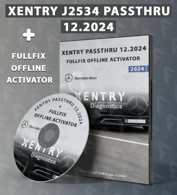 Xentry Passthru 12.2024 XPT With Fullfix
