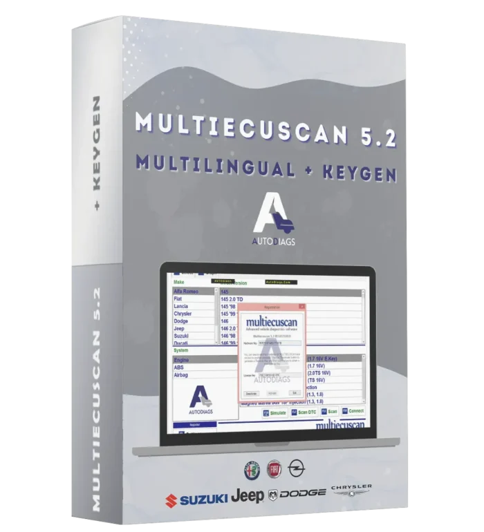 Multiecuscan 5.2 Multilingual with Keygen
