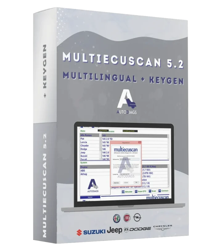 Multiecuscan 5.2 Multilingual with Keygen