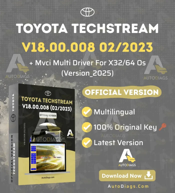 TOYOTA Techstream V18.00.008